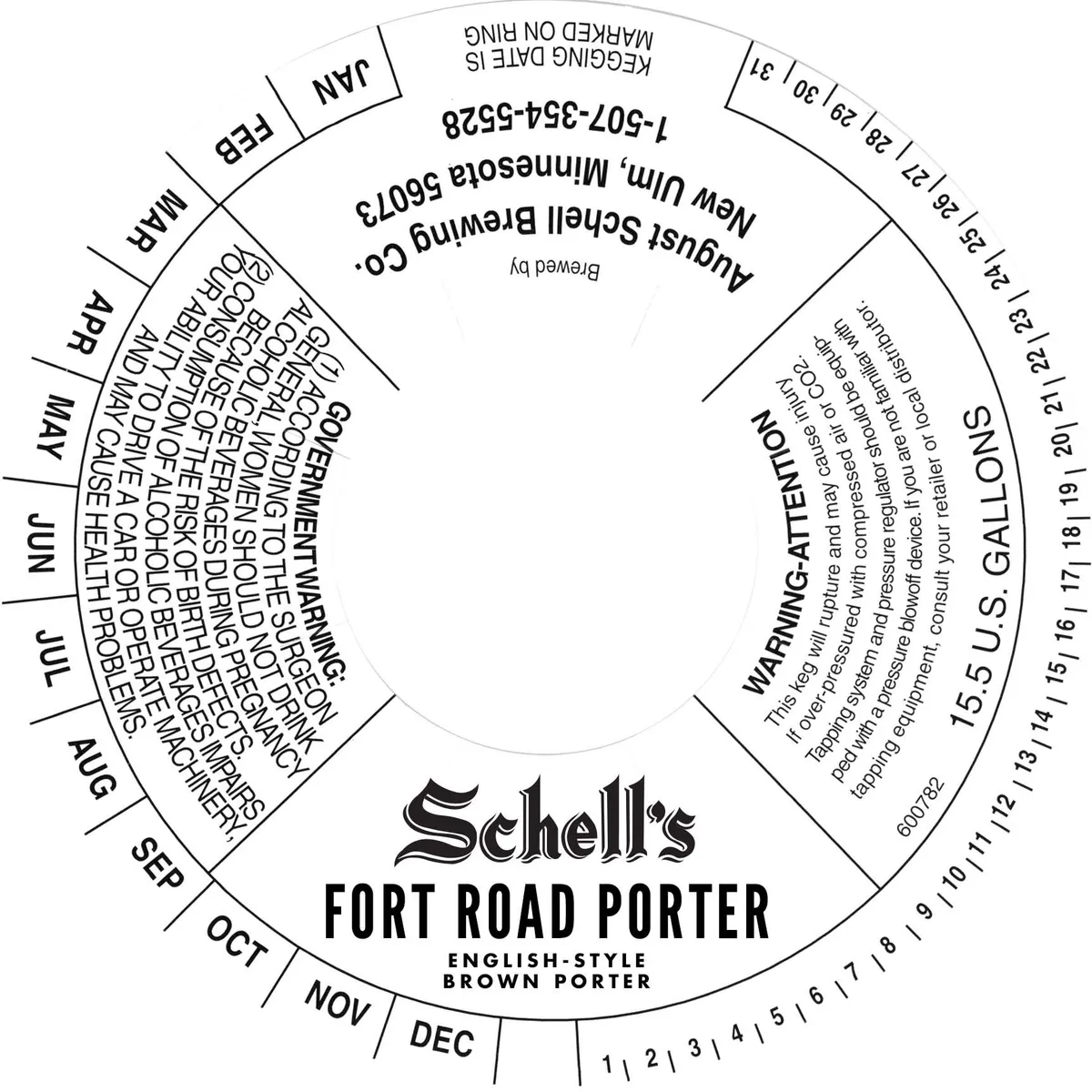 Fort Road Porter label
