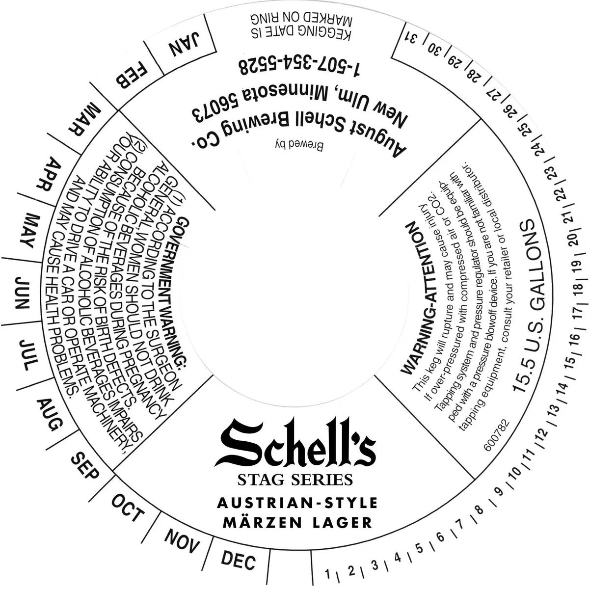 Stag Series Austrian-Style Märzen Lager label
