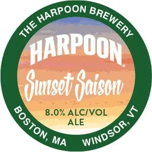 Sunset Saison label