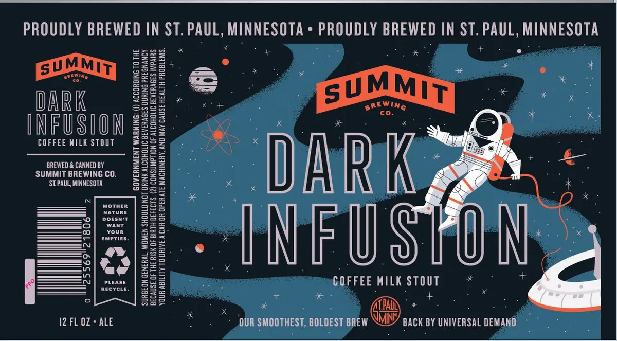 Dark Infusion label