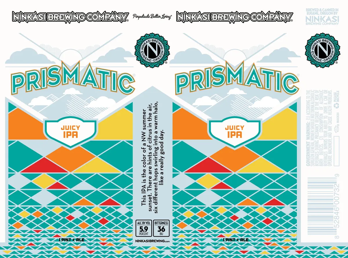 Prismatic label