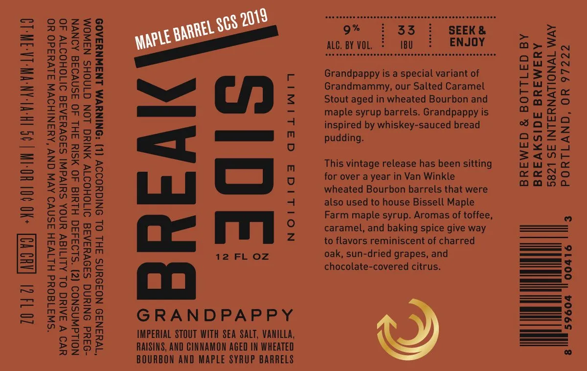 Grandpappy label