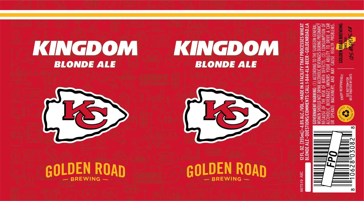 Kingdom Blonde label