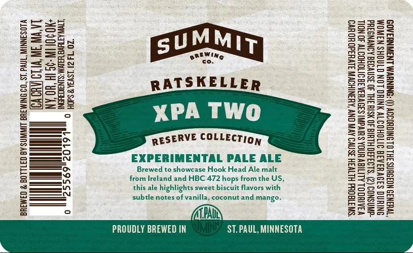 XPA Two label