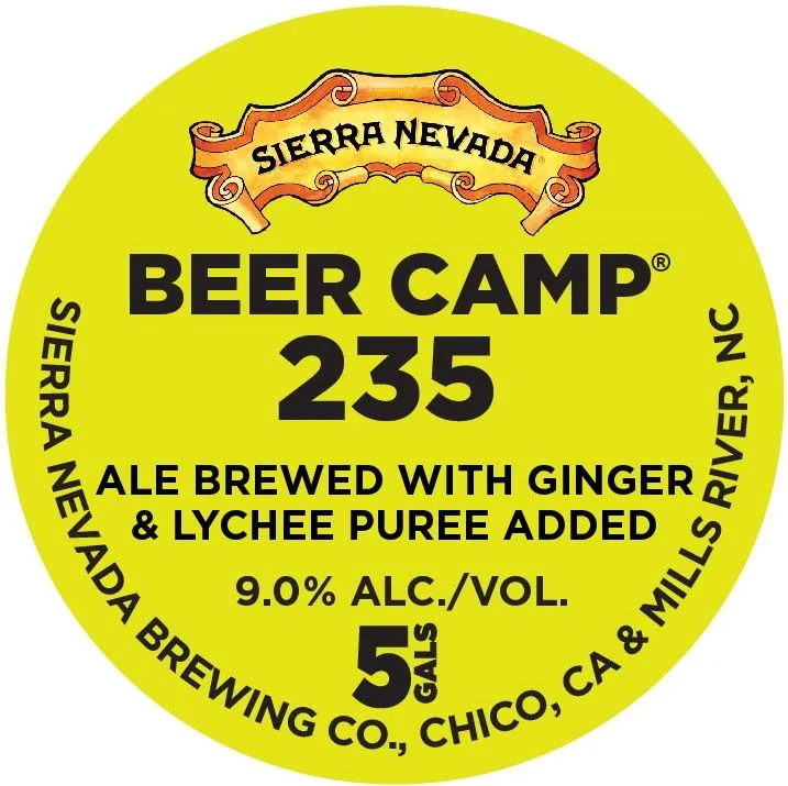 Beer Camp 235 label