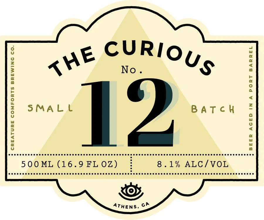 The Curious No. 12 label