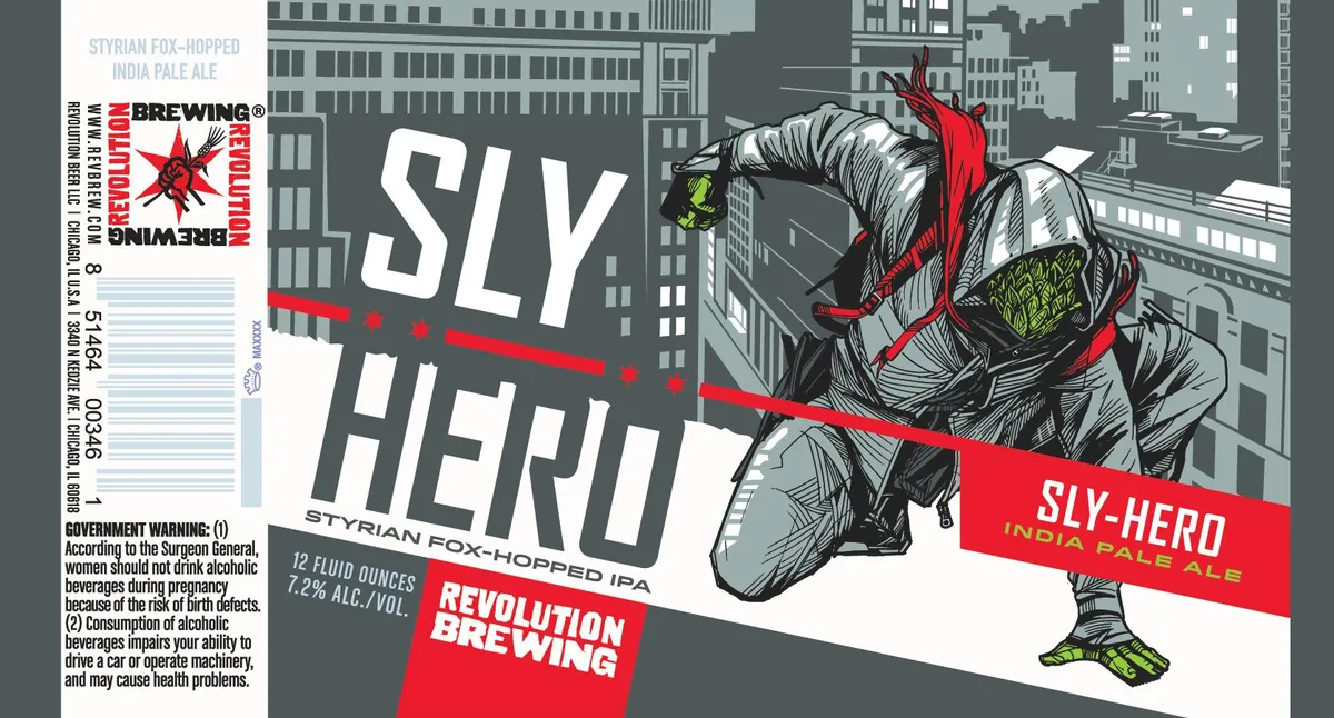 Sly Hero label