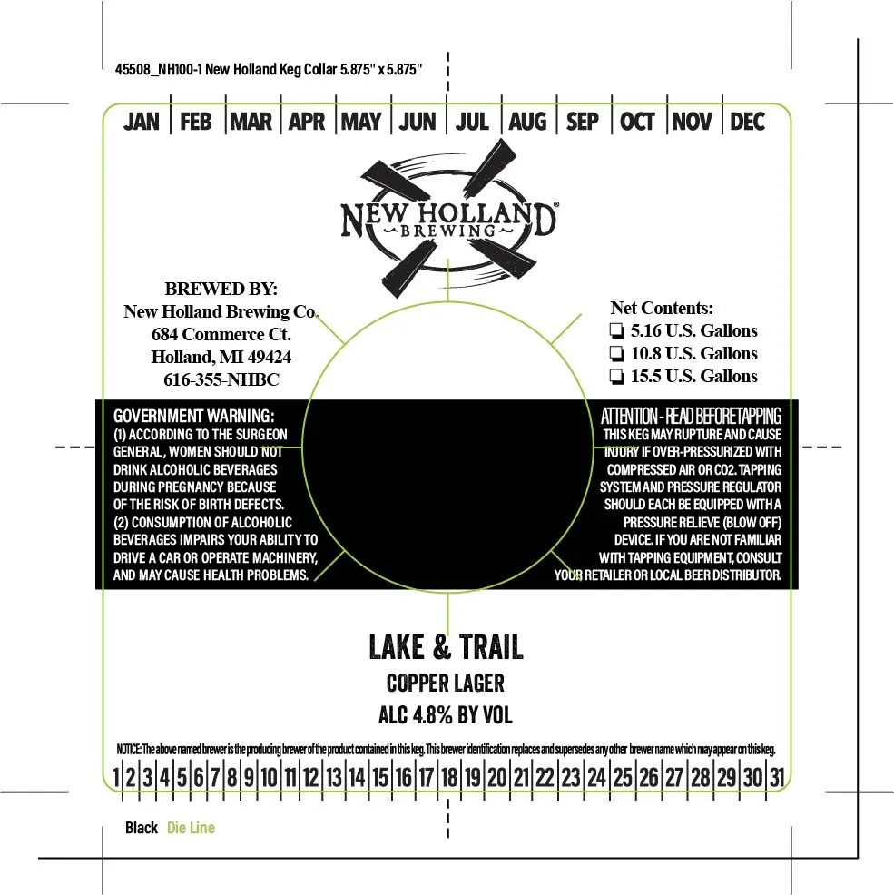 Lake & Trail label