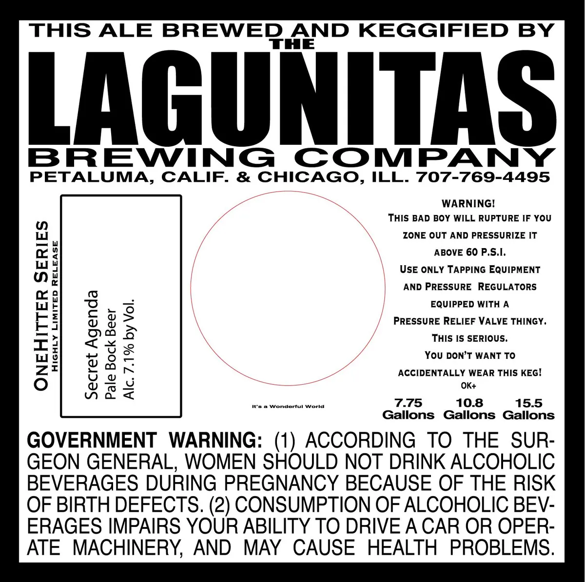 Secret Agenda label