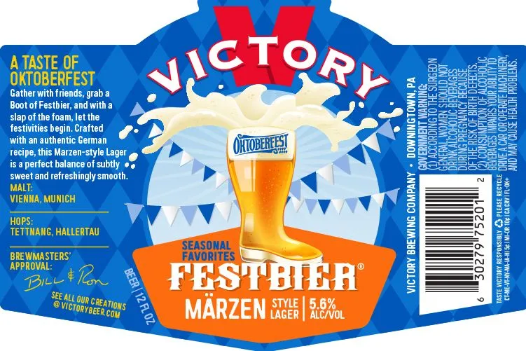 Festbier label