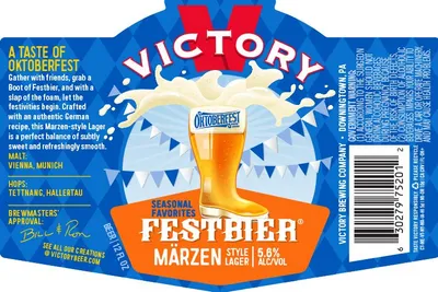 Festbier label