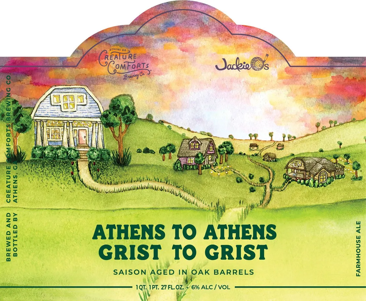 Athens To Athens Grist To Grist label