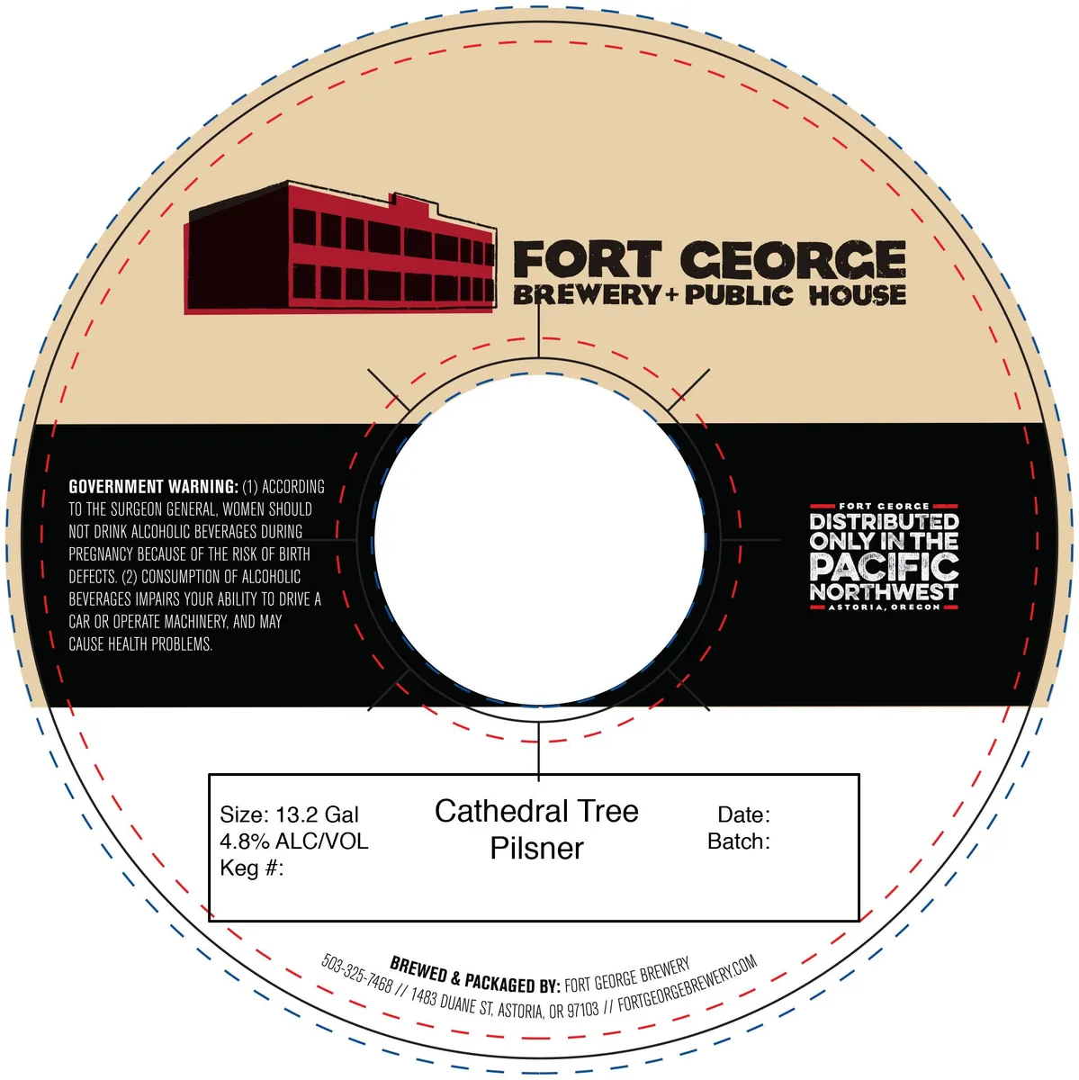 Cathedral Tree label