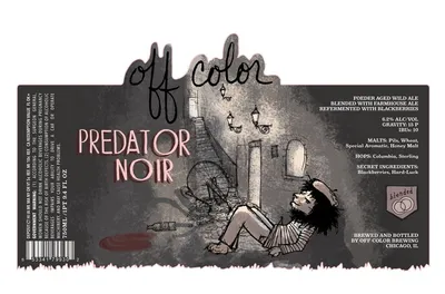 Predator Noir label