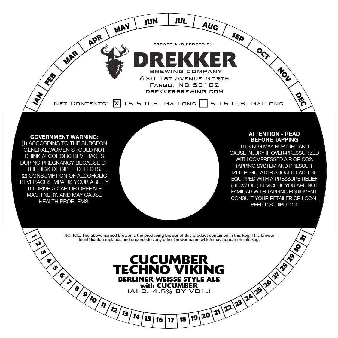 Cucumber Techno Viking label