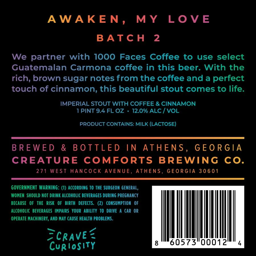 Awaken, My Love Batch 2 label