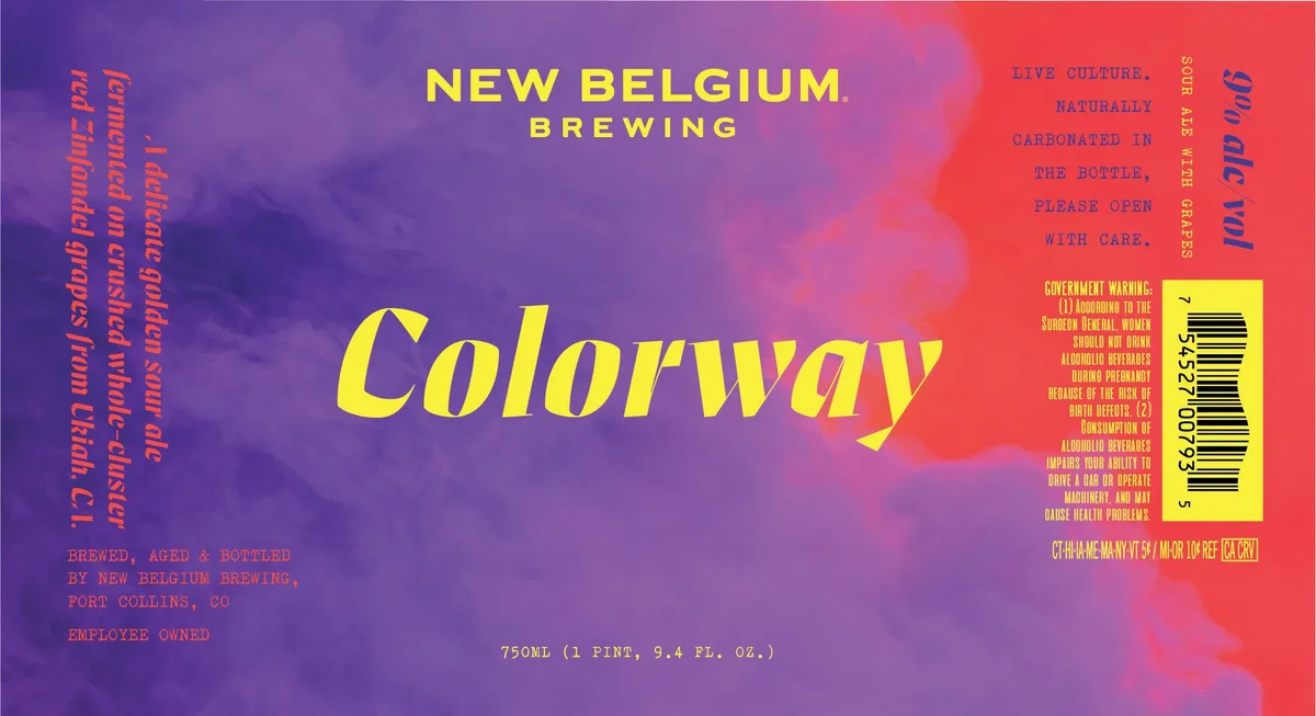 Colorway label