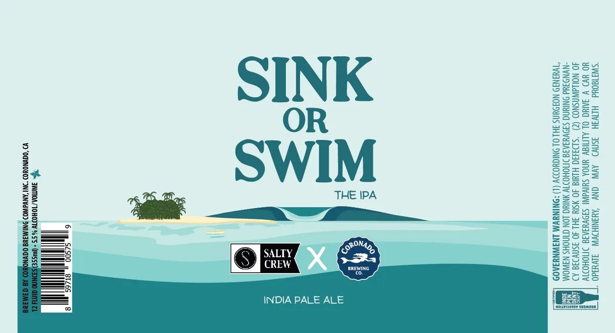 Sink Or Swim label