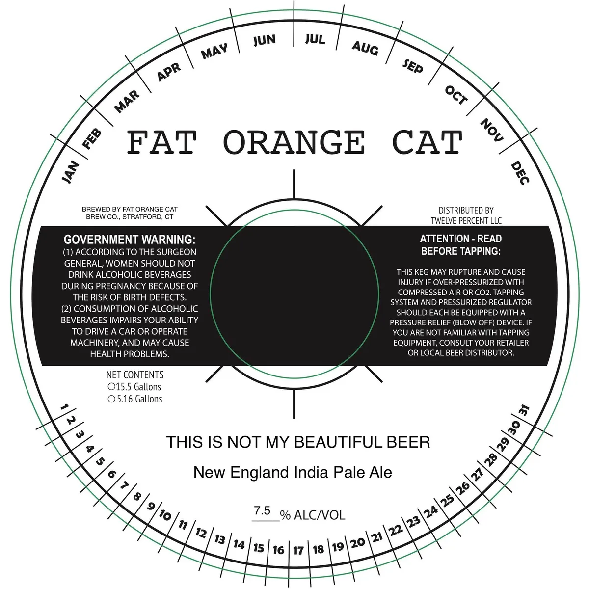 This Is Not My Beautiful Beer label