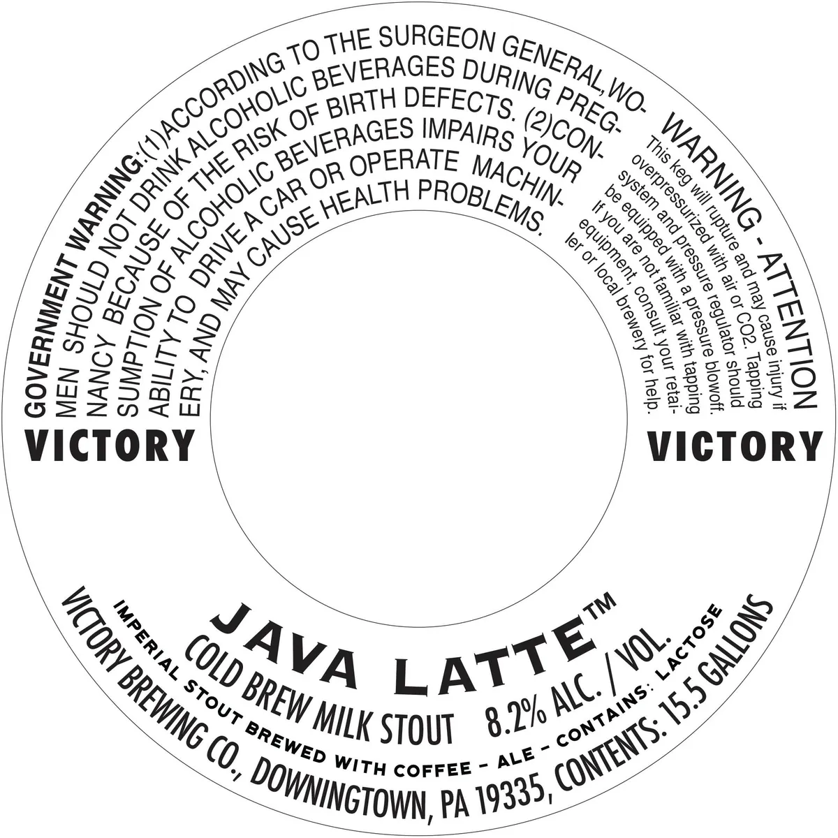 Java Latte label