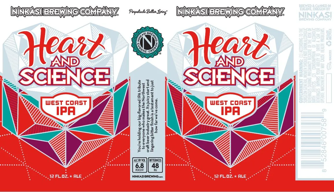 Heart and Science label