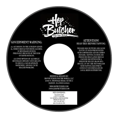 Halogen Farm label