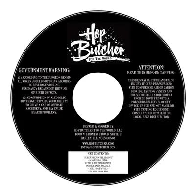 Super Deep In The Groove label