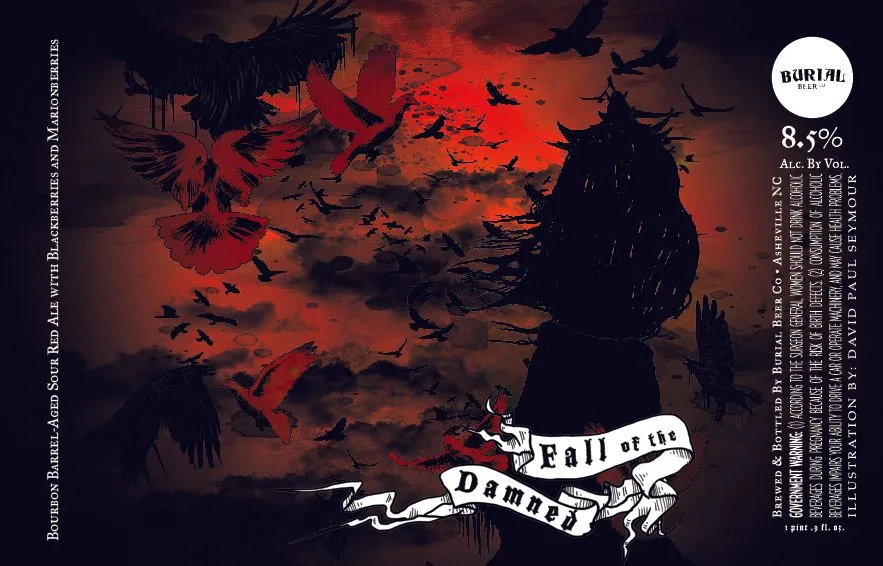 Fall of the Damned label