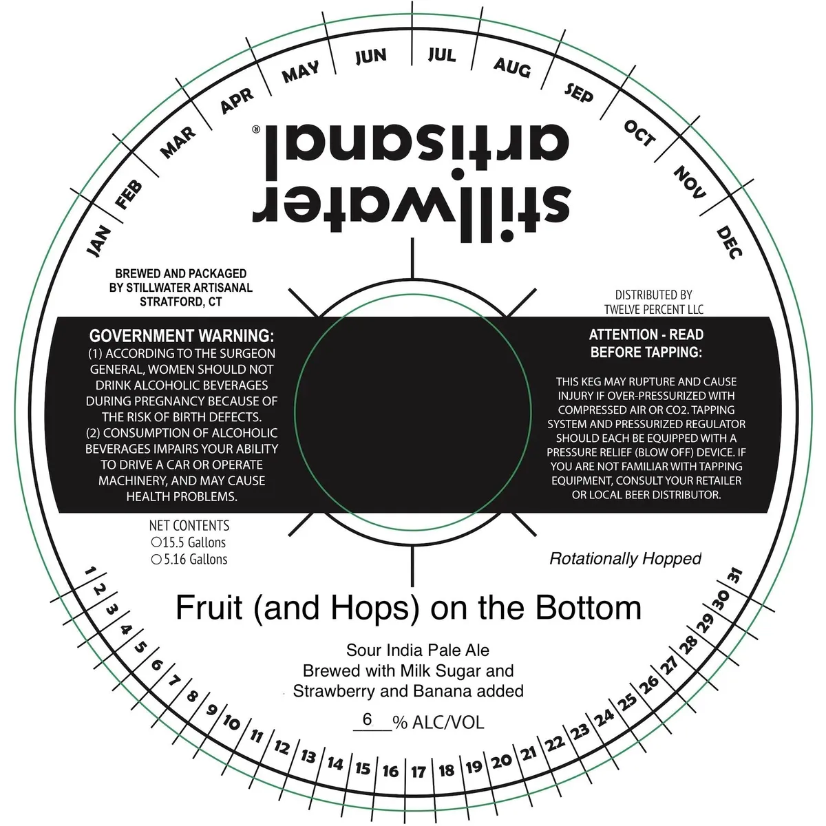 Fruit (and Hops) on the Bottom label