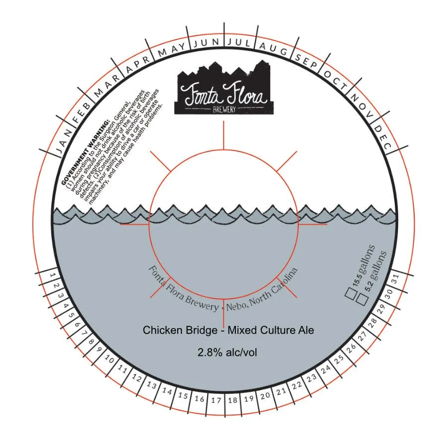 Chicken Bridge label