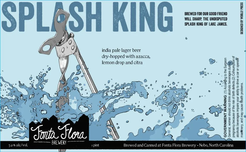 Splash King label