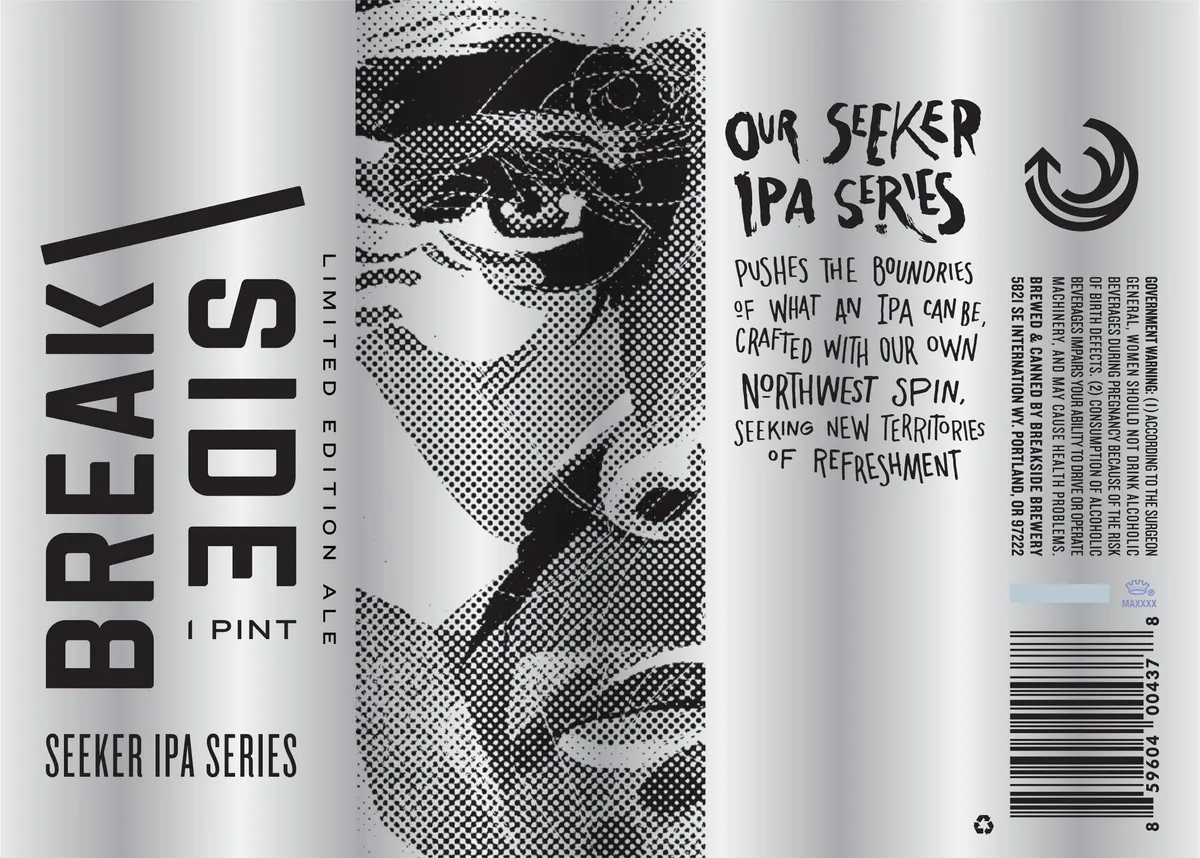 Seeker IPA Series label