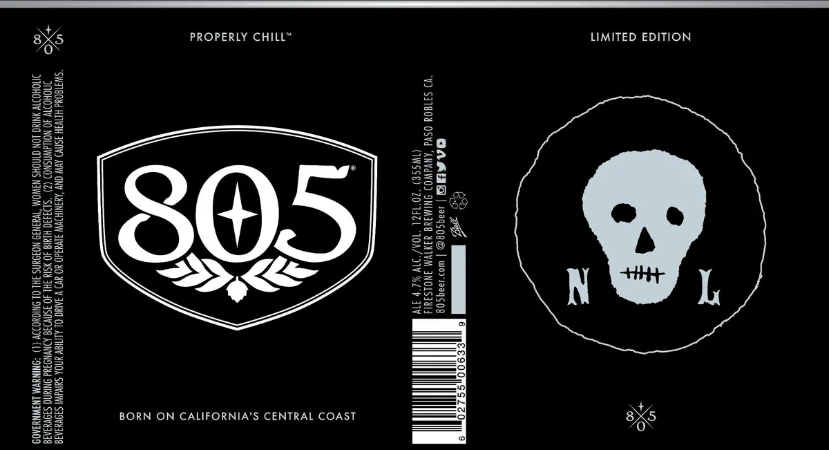 805 label