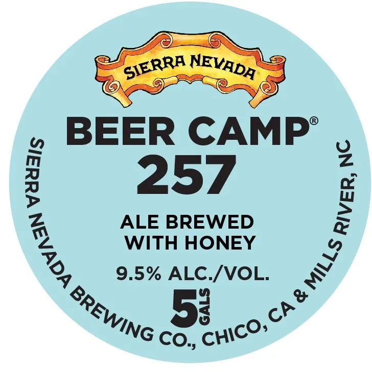 Beer Camp 257 label