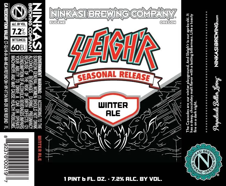 Sleigh'r label
