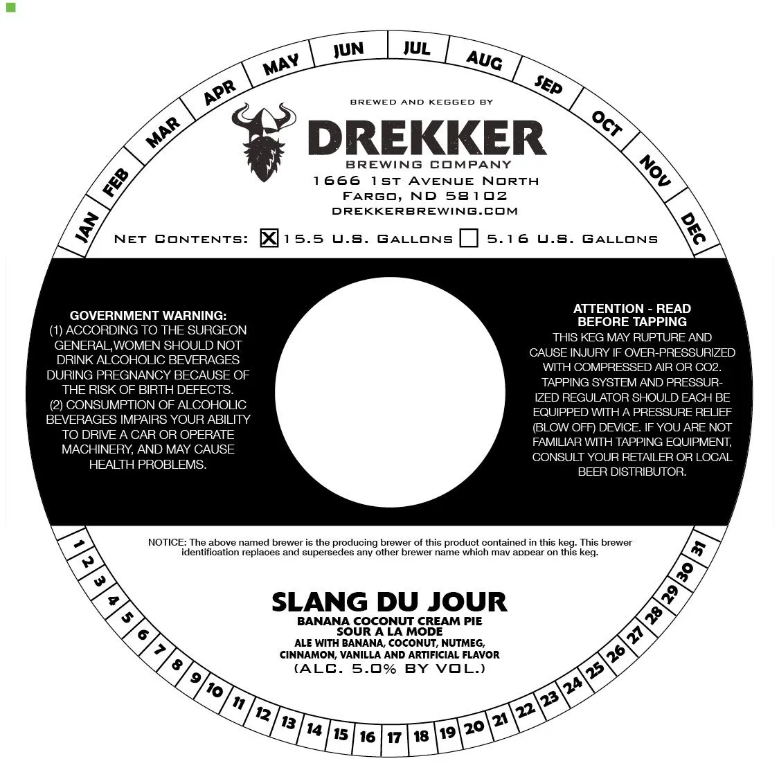 Slang Du Jour Banana Coconut Cream Pie Sour A La Mode label