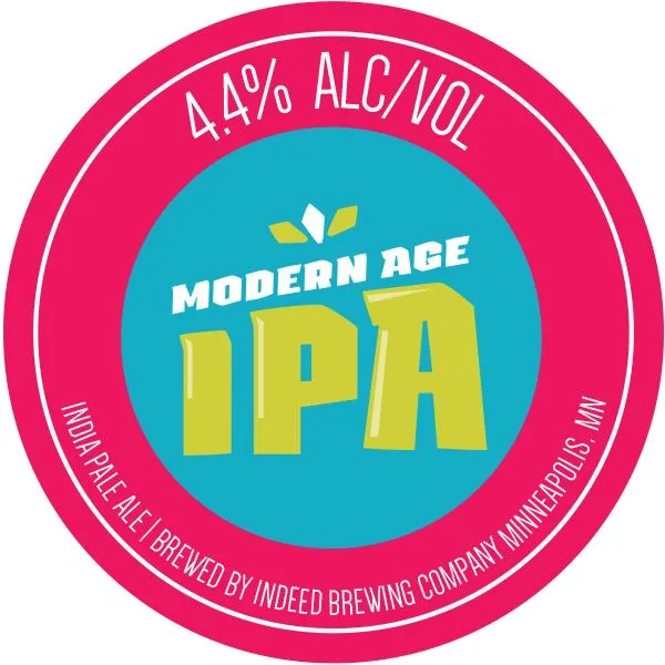 Modern Age IPA label