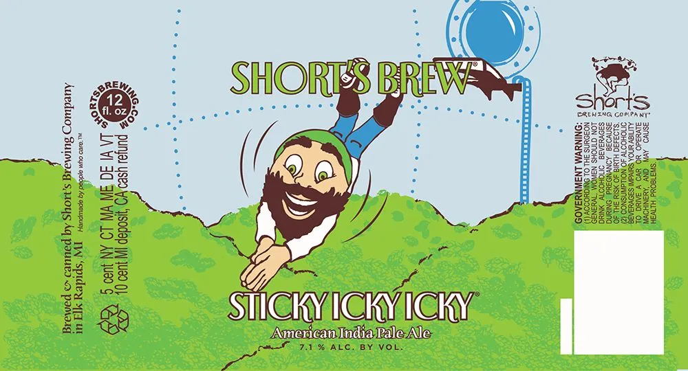 Sticky Icky Icky label