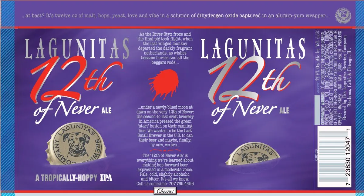 12th of Never label