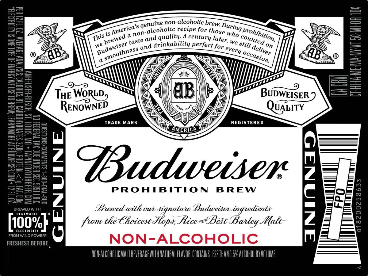 Prohibition Brew label