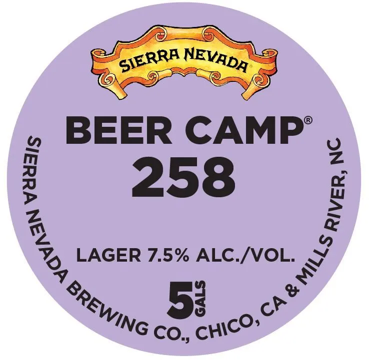 Beer Camp 258 label