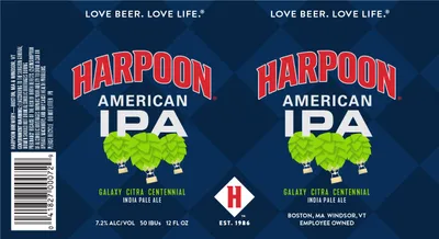 American IPA label
