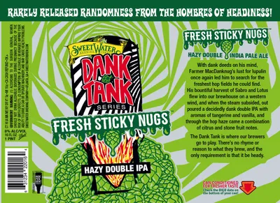 Fresh Sticky Nugs label