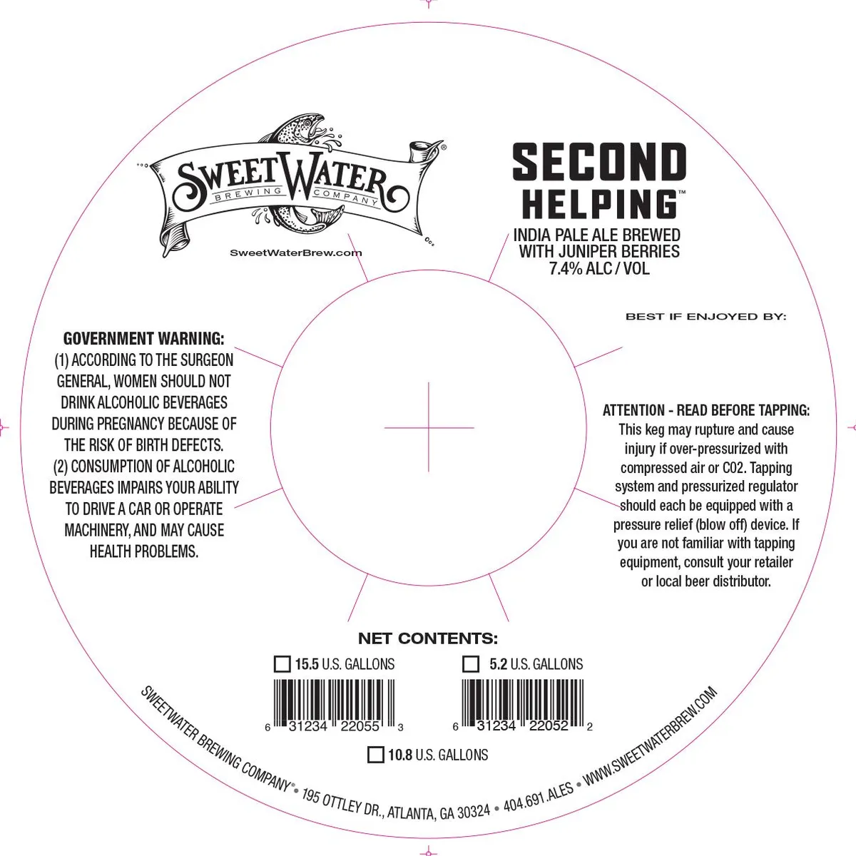 Second Helping label