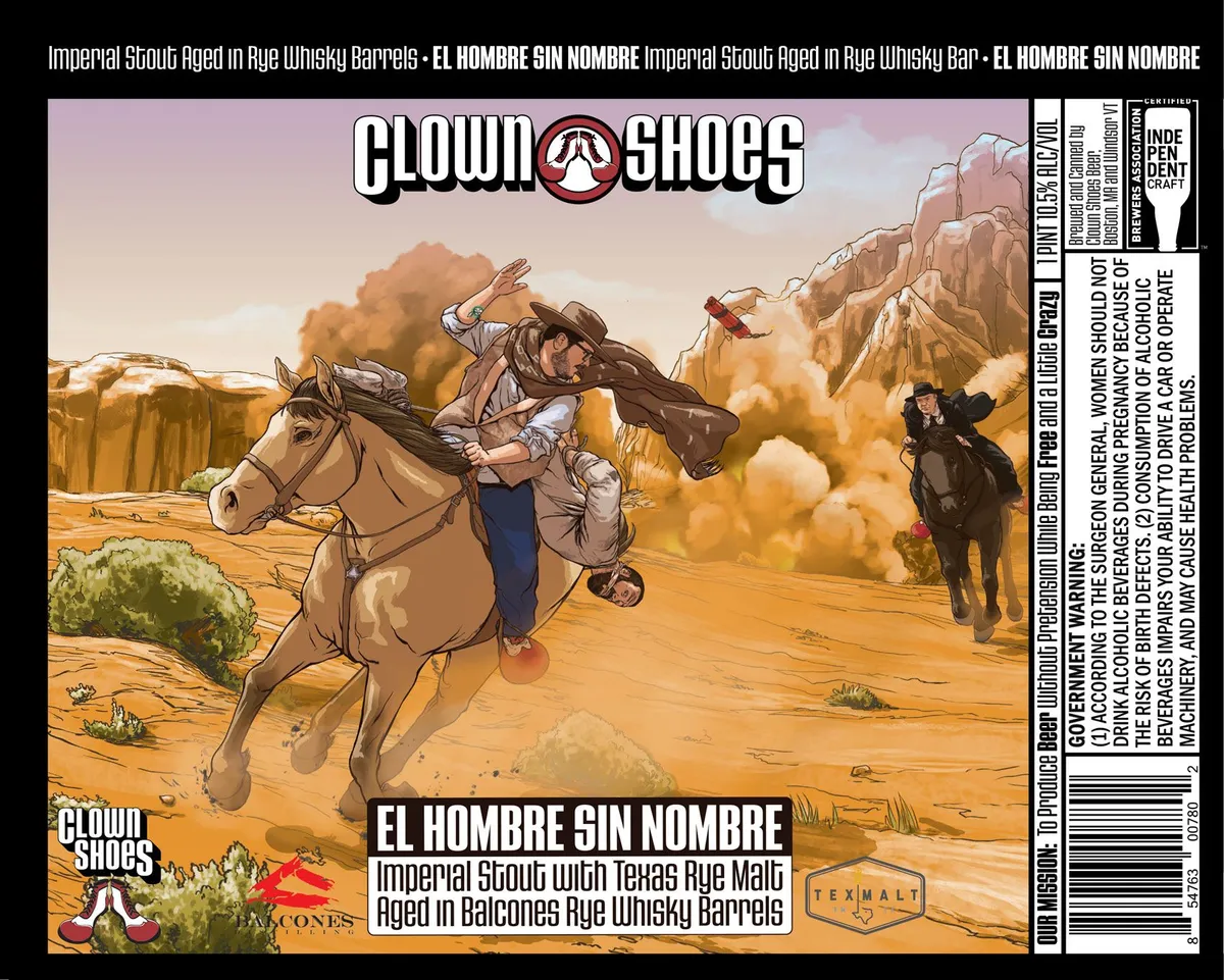 El Hombre Sin Nombre label