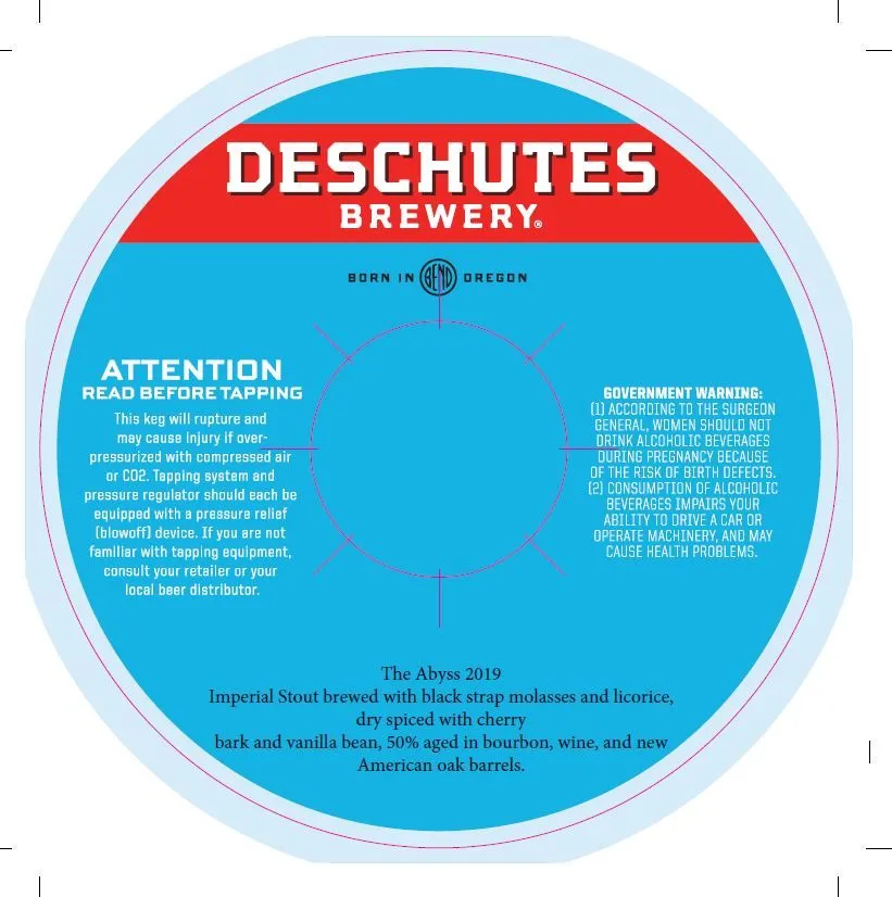 The Abyss 2019 label