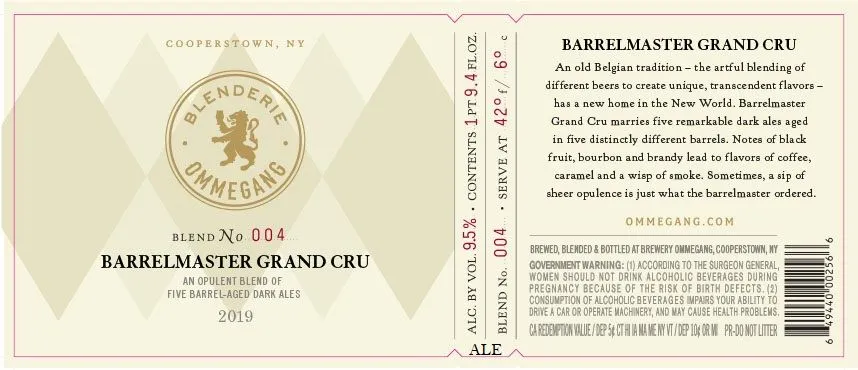 Barrelmaster Grand Cru label