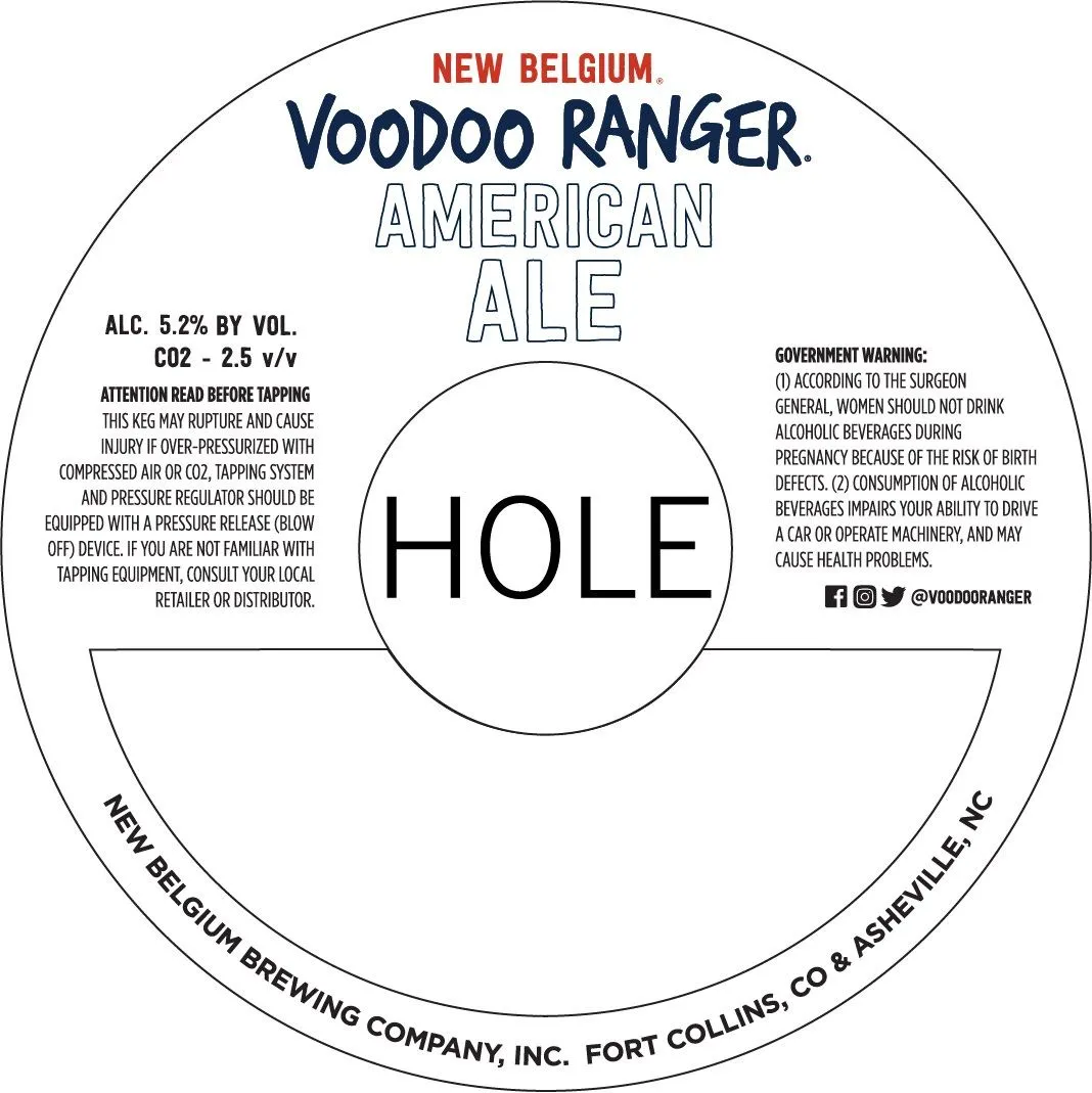 Voodoo Ranger American Ale label