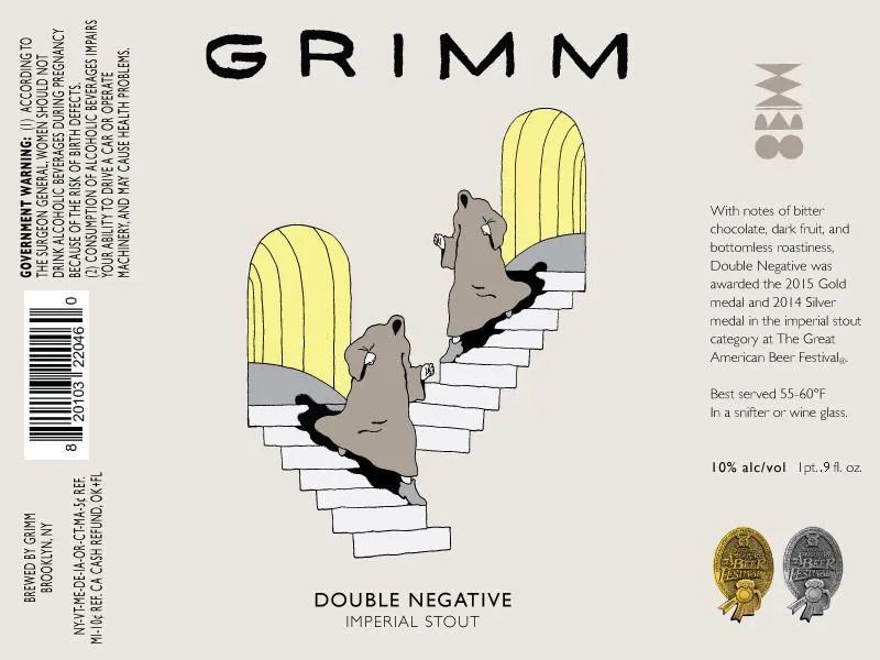 Double Negative label
