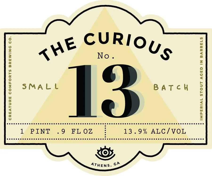 The Curious No. 13 label